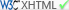 Valid XHTML